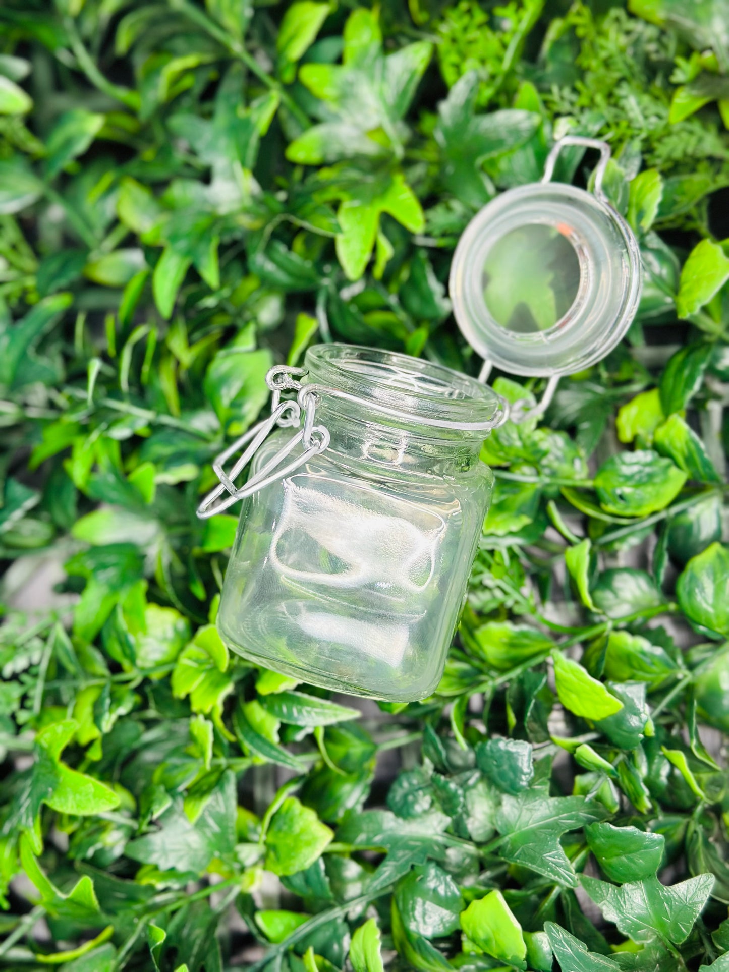 Porta Condimento com Tampa Hermética - Vidro